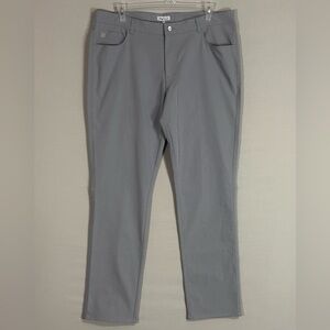 Peter Millar Crown Sport eb66 Performance Pants 40x34 Gale Gray NWT